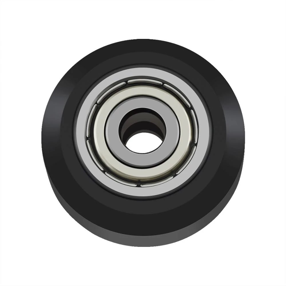 Cojinete de 5x15x9 mm con pieza de POM plana-1