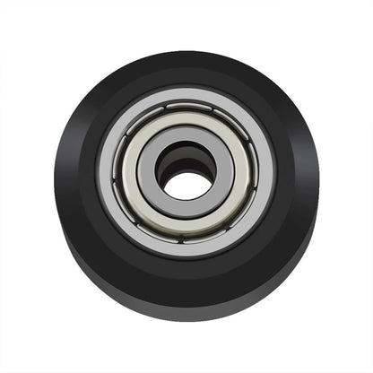Cojinete de 5x15x9 mm con pieza de POM plana-1