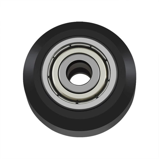 Cojinete de 5x15x9 mm con pieza de POM plana-1