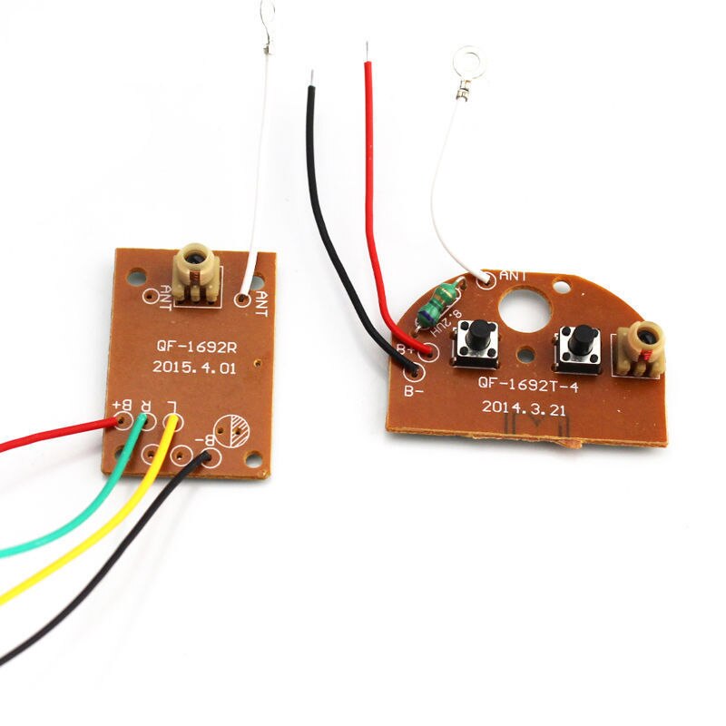 Módulo transmisor y receptor para control remoto 40 MHz-2