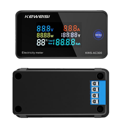 Medidor digital de potencia KWS-AC300 de 0 a 20 A-2