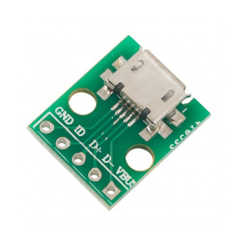 Módulo de jack microUSB tipo B hembra-1