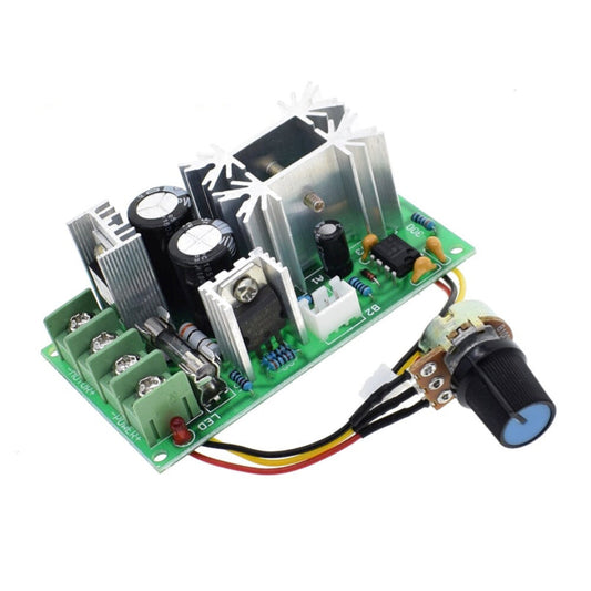 Módulo controlador de velocidad PWM Motor DC 20A-1