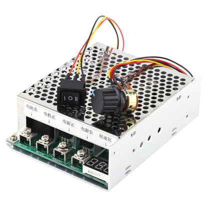 Controlador de velocidad de motor DC con cambio de giro de 10V a 55V y 60A-1