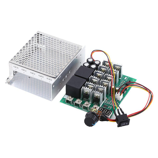 Controlador de velocidad de motor DC con cambio de giro de 10V a 55V y 60A-2