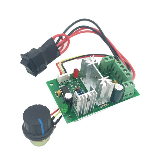 Módulo controlador de velocidad PWM de 6A con cambio de giro-1