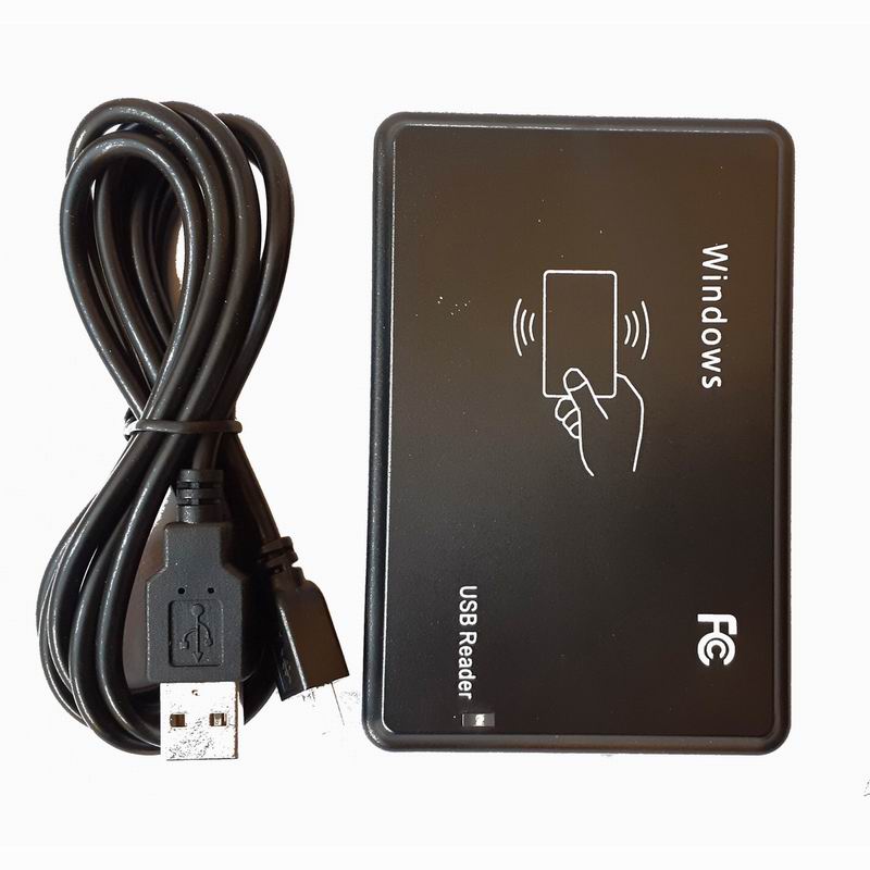 Lector USB de tarjetas RFID de 8 dígitos-1