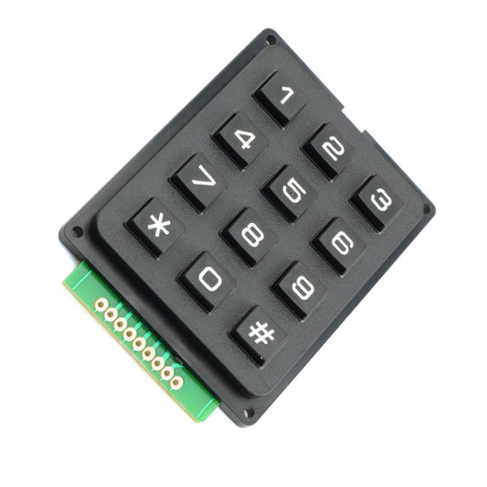 Teclado cuadrado alfanumérico de 4x3-1