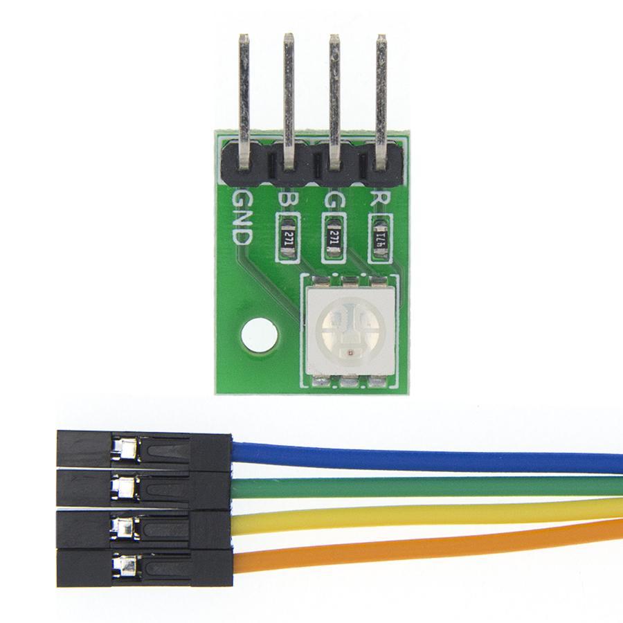 Módulo de led RGB con jumpers-1