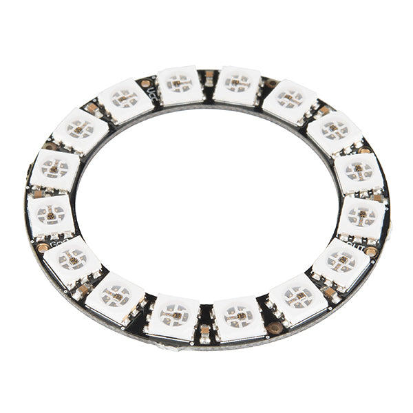 Arreglo circular de 16 LED RGB con driver integrado, WS218 con led 5050-1