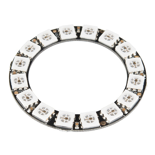 Arreglo circular de 16 LED RGB con driver integrado, WS218 con led 5050-1