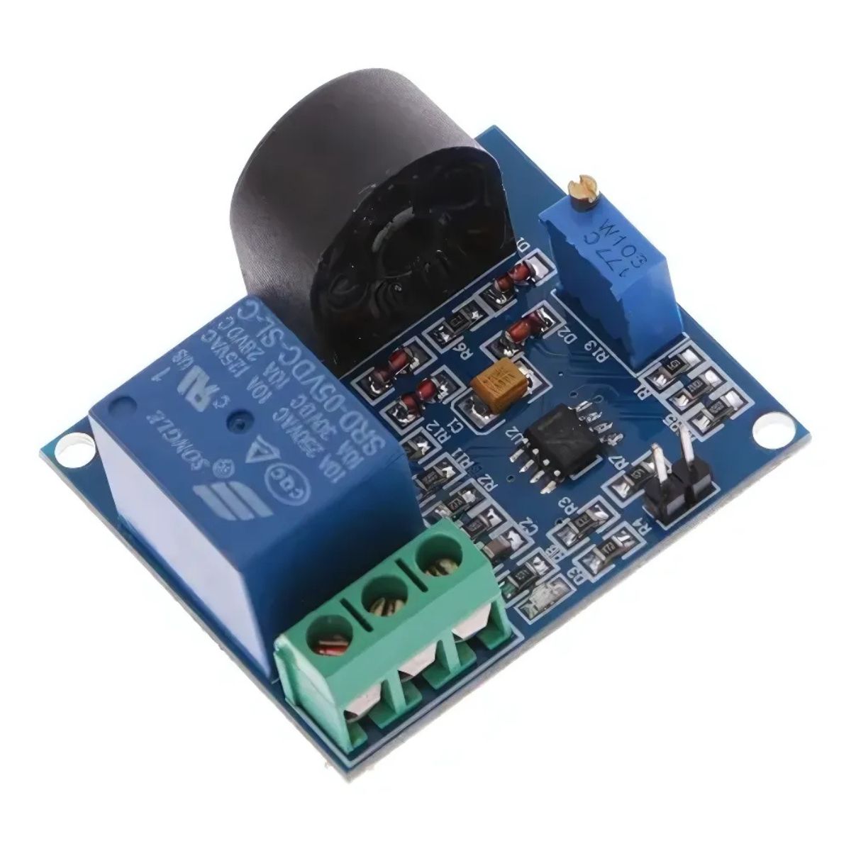 Módulo protector de sobrecorriente AC de 5A - relé de 12V-1