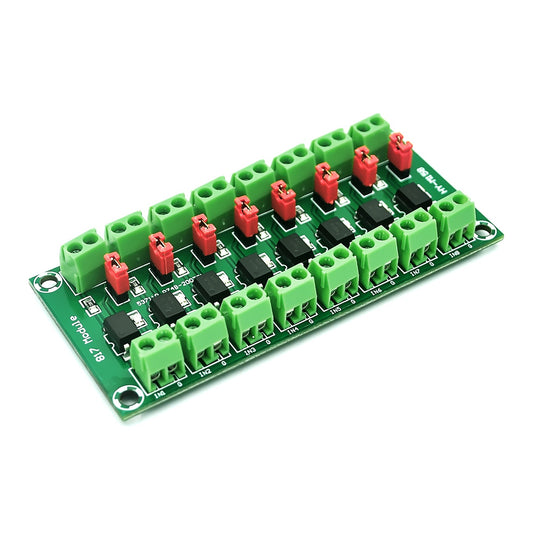 Módulo de optoacoplador PC817 de 8 canales-1