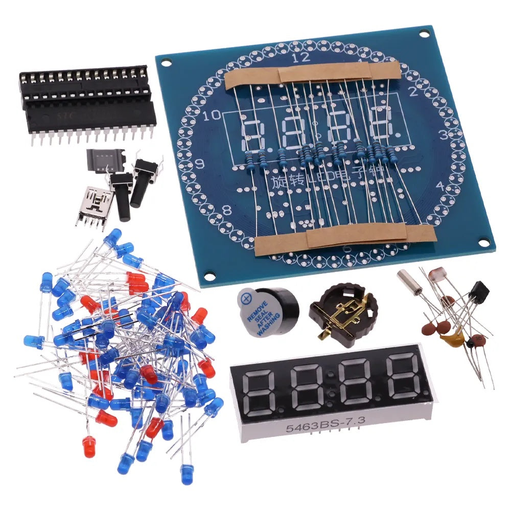 Kit para soldar de alarma con display y LED-1