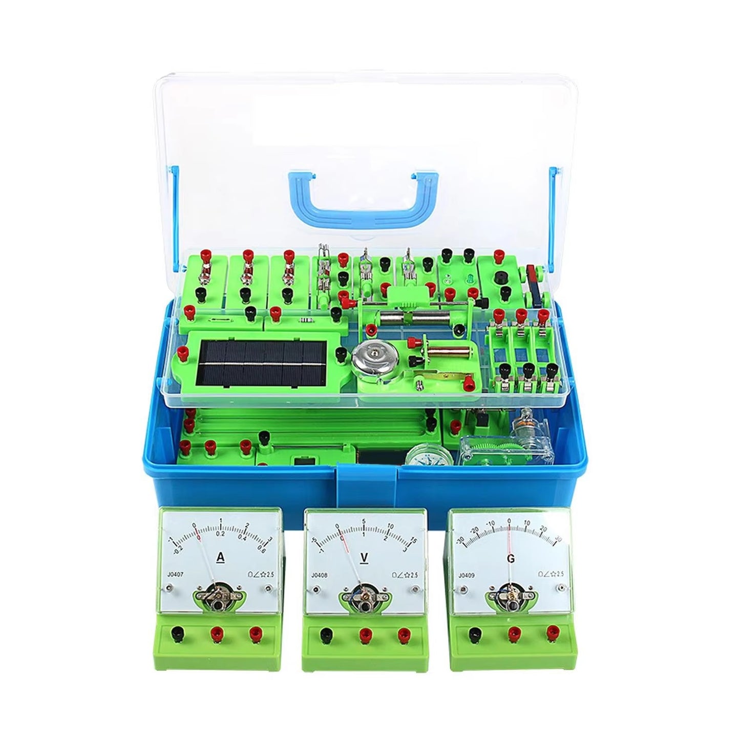 Kit educativo de electromagnetismo de 98 piezas-2