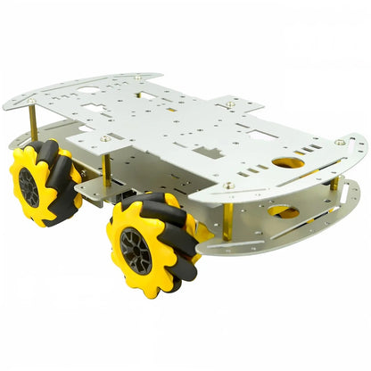 Kit de carro de 4 ruedas omnidireccionales-1