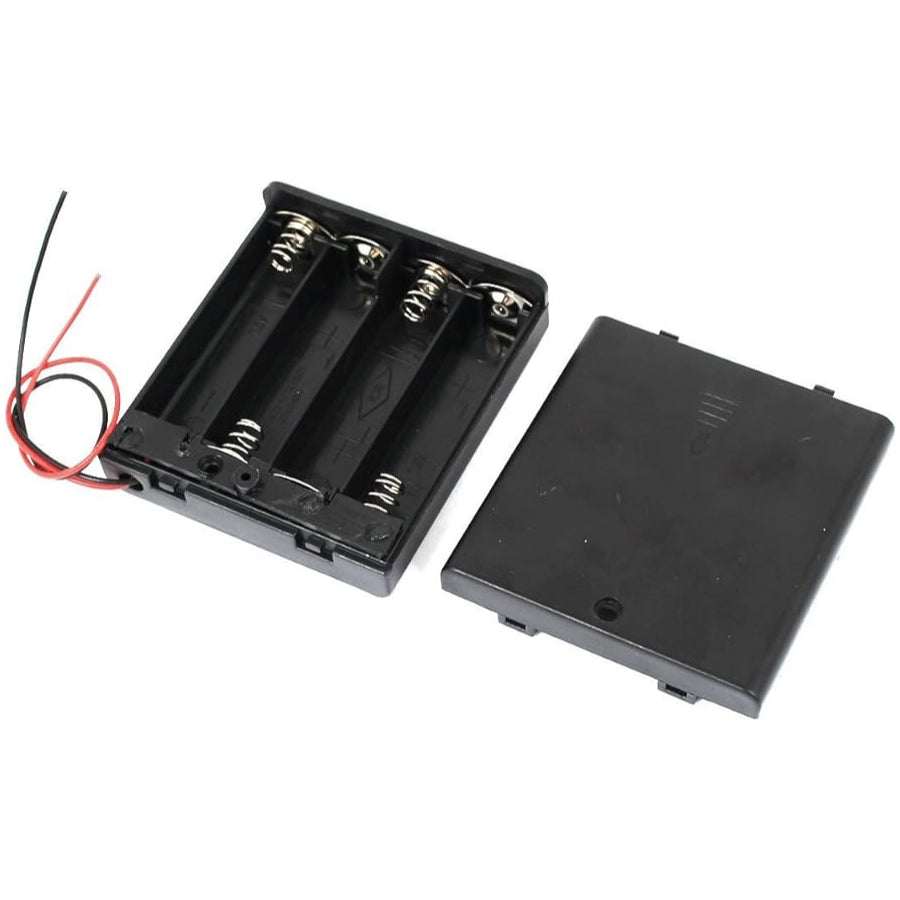 Caja para 6 baterías AA con switch-1
