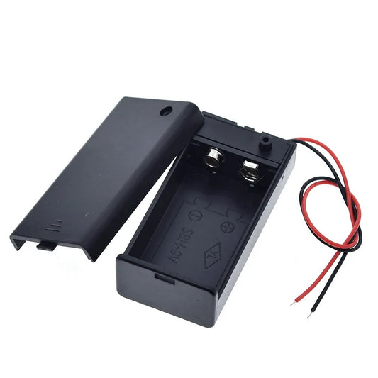 Caja para batería de 9V con switch-1