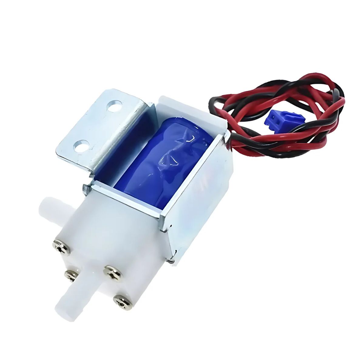 Mini electroválvula NC de 12V para manguera-1