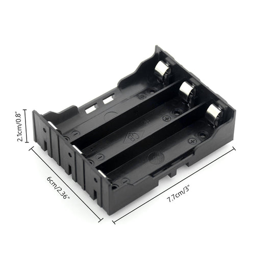 Sujetador de 3 baterías 18650 para PCB-1