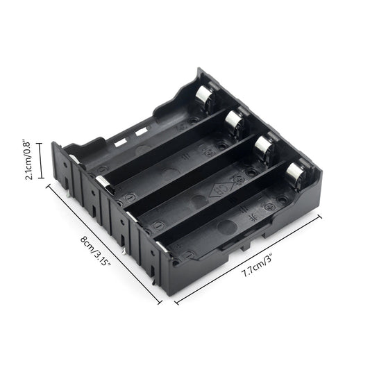 Sujetador de 4 baterías 18650 para PCB-1