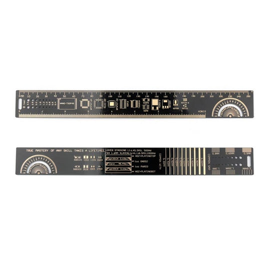 Regla para electrónica de 25 cm-2