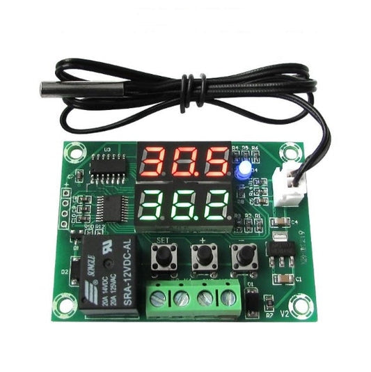 Termostato de 12V de doble display XH-W1219-1