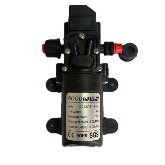 Bomba de diafragma automática de 12V y 6 L/min - rosca-1
