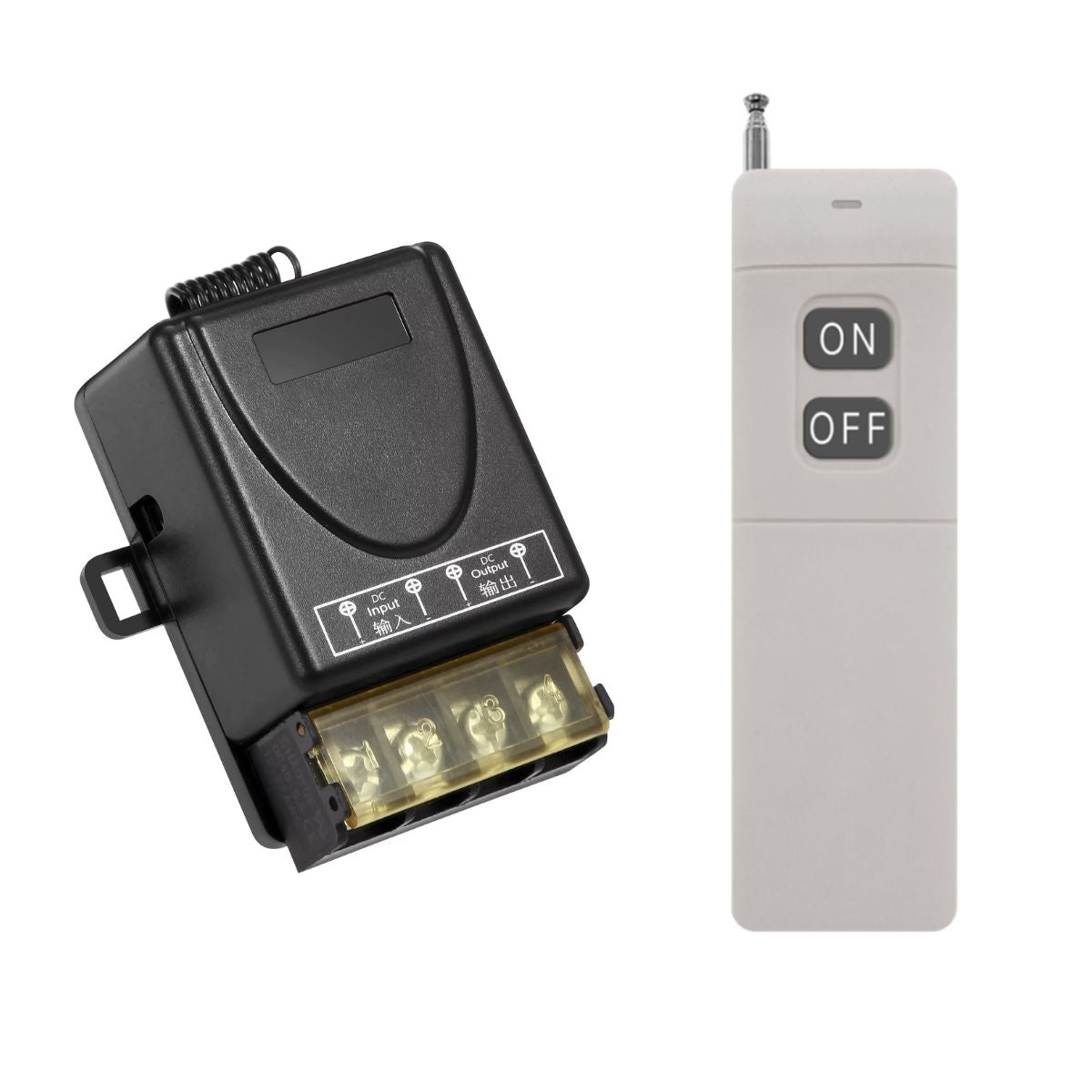 Módulo RF y relé de largo alcance 12-72V - 500m-1
