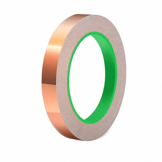 Cinta de cobre conductiva de doble cara de 20 mm x 25 m-1