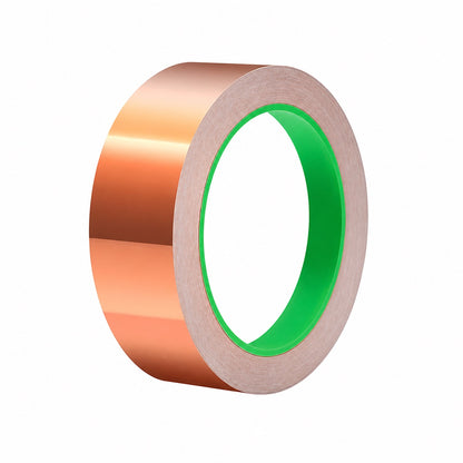 Cinta de cobre conductiva de doble cara de 40 mm x 25 m-1