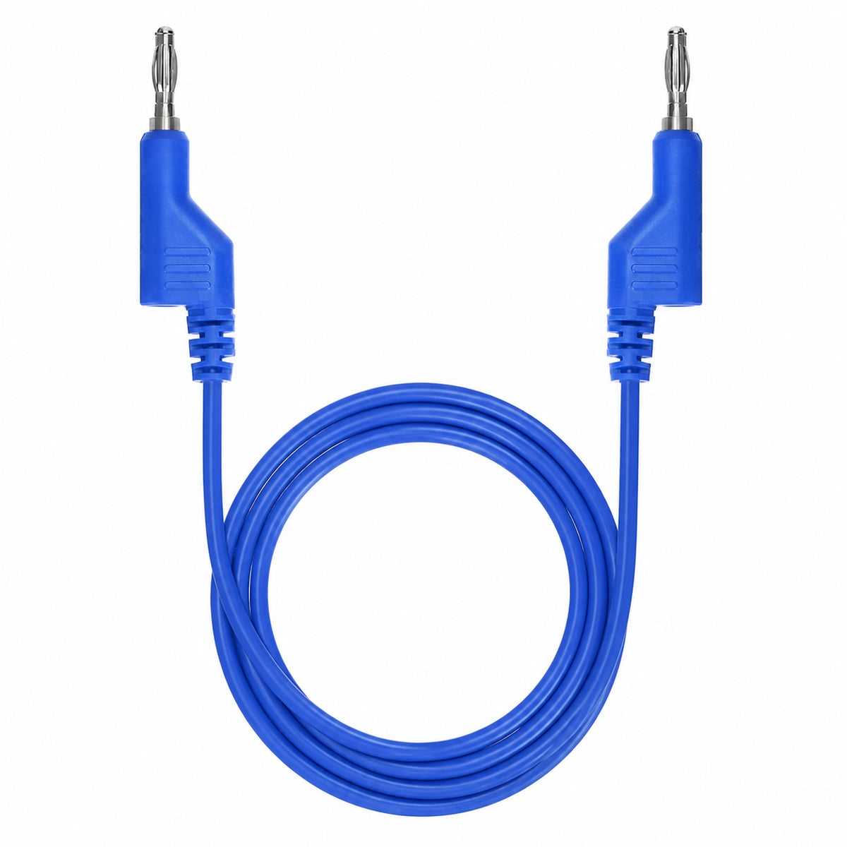 Cable de prueba de banana a banana 4mm de 1m - azul-1