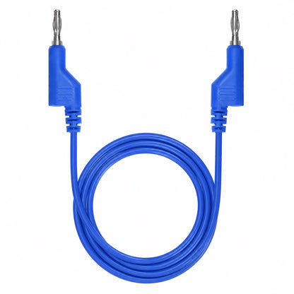 Cable de prueba de banana a banana 4mm de 1m - azul-1