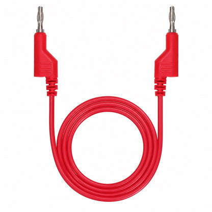 Cable de prueba de banana a banana 4mm de 1m - rojo-1