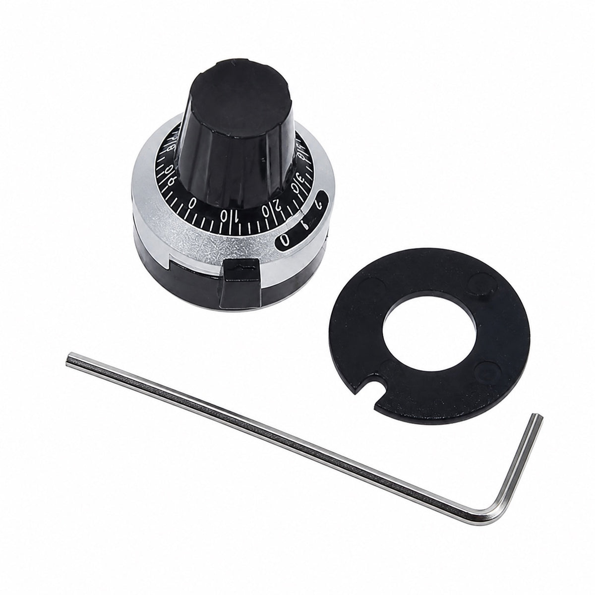 Perilla para potenciómetro multivuelta 3590S de eje 6.35mm-1
