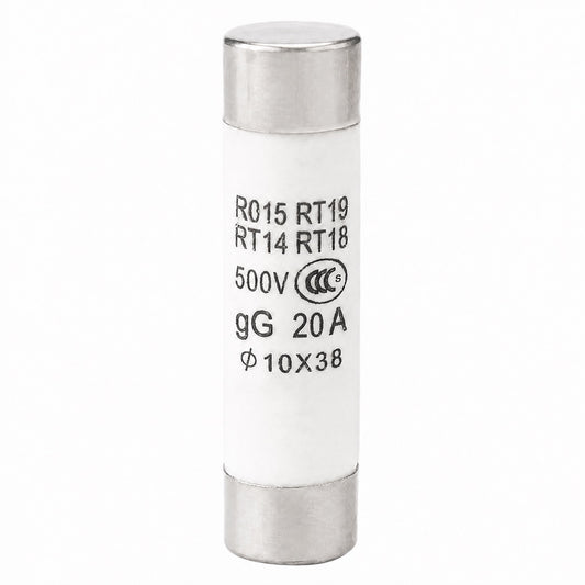 Fusible rápido cerámico de 20A 10x38 mm-1