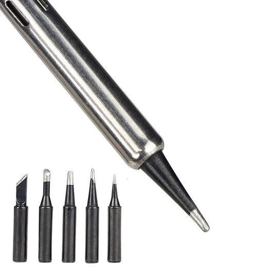 Kit de puntas para cautín negras JCD - 5 piezas-2