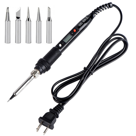 Cautín con temperatura variable y pantalla de 80W JCD 908S-1