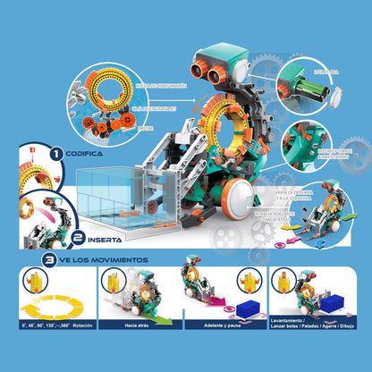 Kit de programación mecánica 5 en 1-6