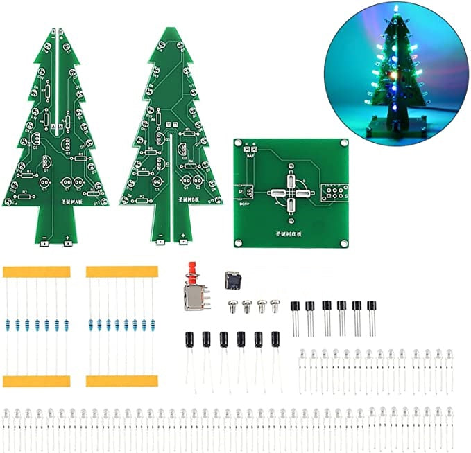 Kit para soldar de árbol de navidad-1