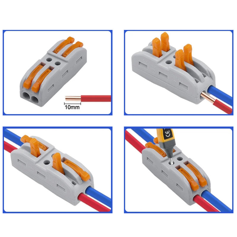 Conector de empalme rápido 3 a 3 - KV313-3