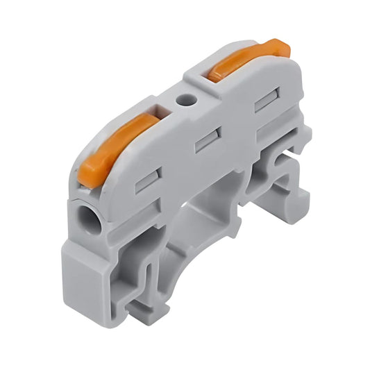 Conector de empalme rápido 1 a 1 - KV121 para riel din-1