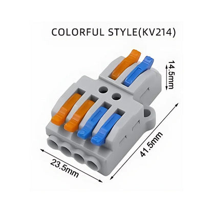 Conector de empalme rápido 2 a 4 - KV214-4