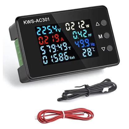Medidor de potencia KWS-AC301 de 20A con RS485-1