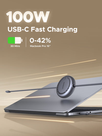 Cable USB-C retráctil UGREEN de 100W-6