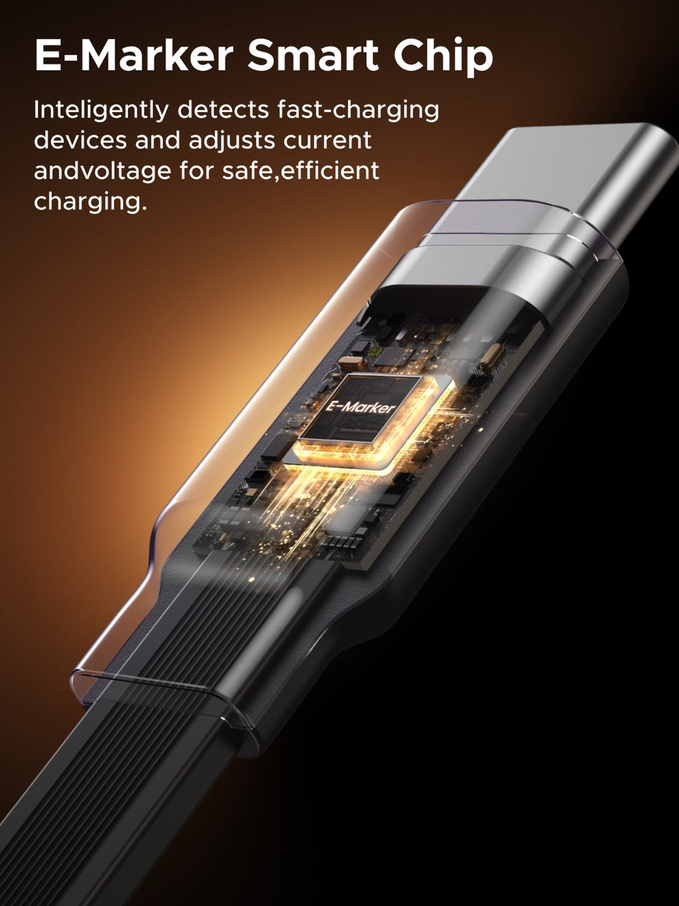 Cable USB-C retráctil UGREEN de 100W-8