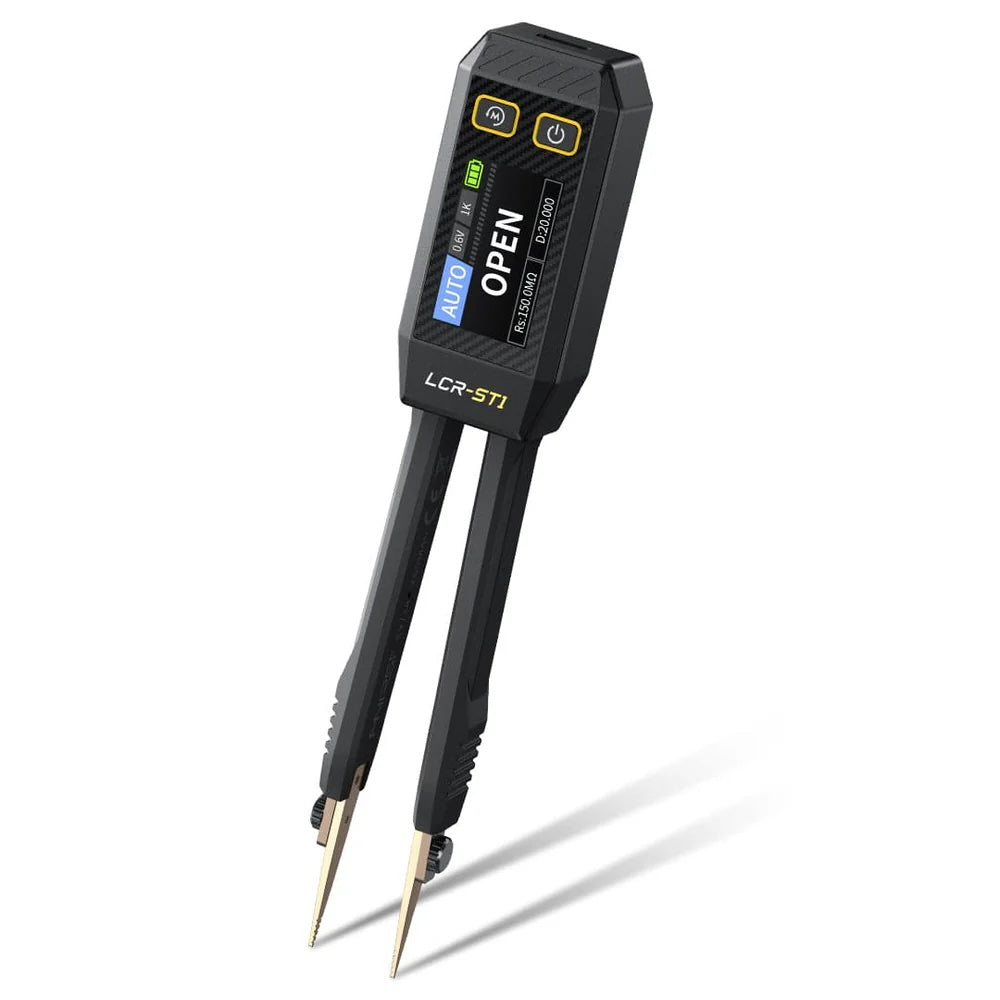 Tester de componentes tipo pinza Fnirsi LCR-ST1-1
