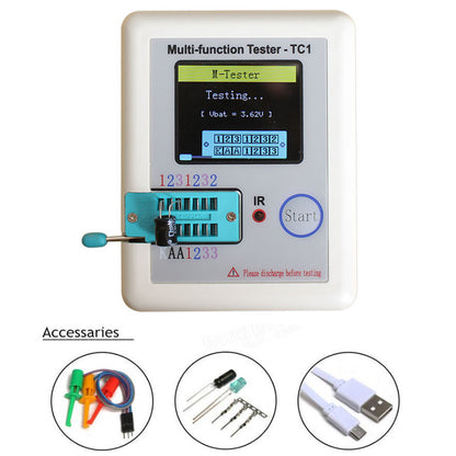 Tester de componentes LCR-TC1-3