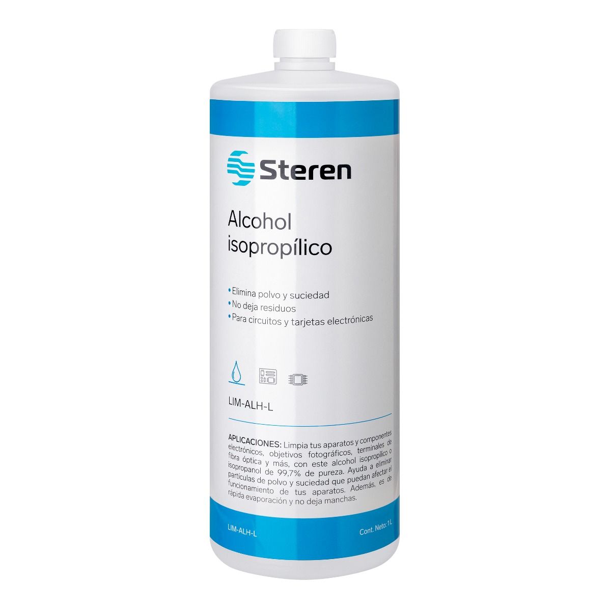 Alcohol Isopropílico de 1 litro-1