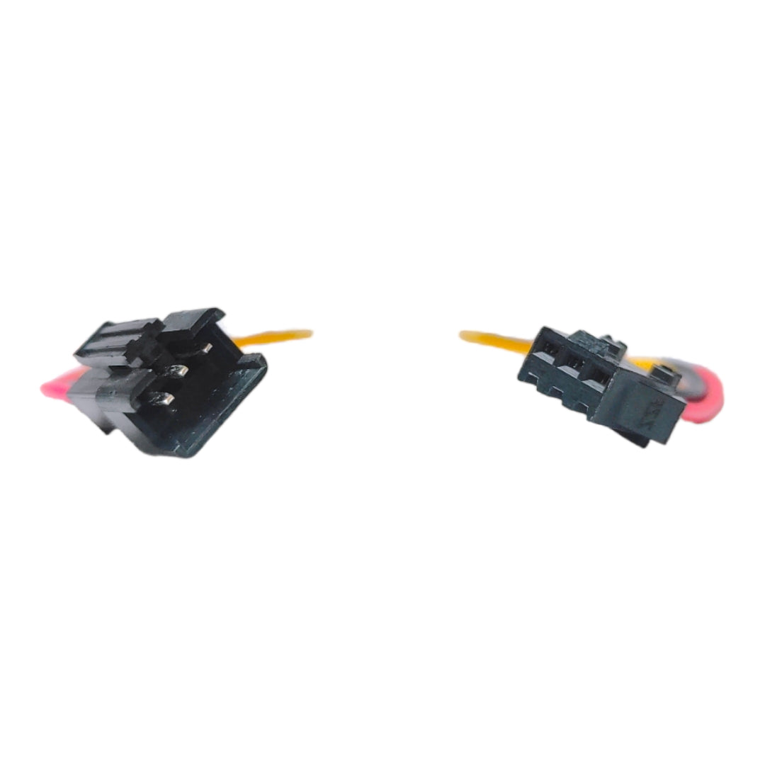 Pareja de cables con conector de 3 líneas - 15 cm-3